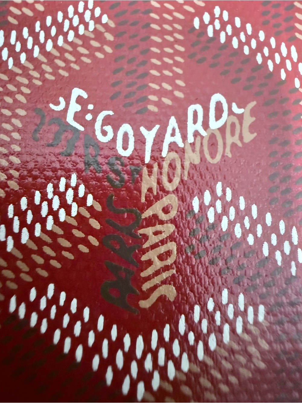 GOYARD Saint Louis GM Red tote NEW St Louis GM - Picture 10 of 10